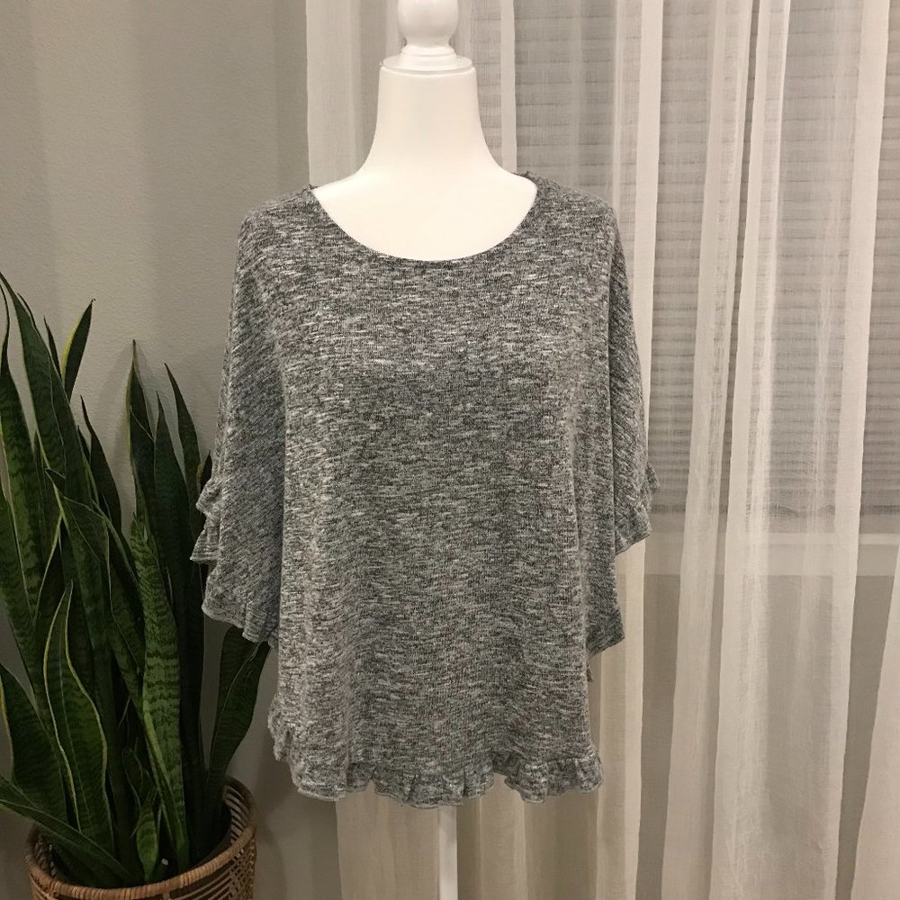 C&C California Women's One Size Sweater Poncho